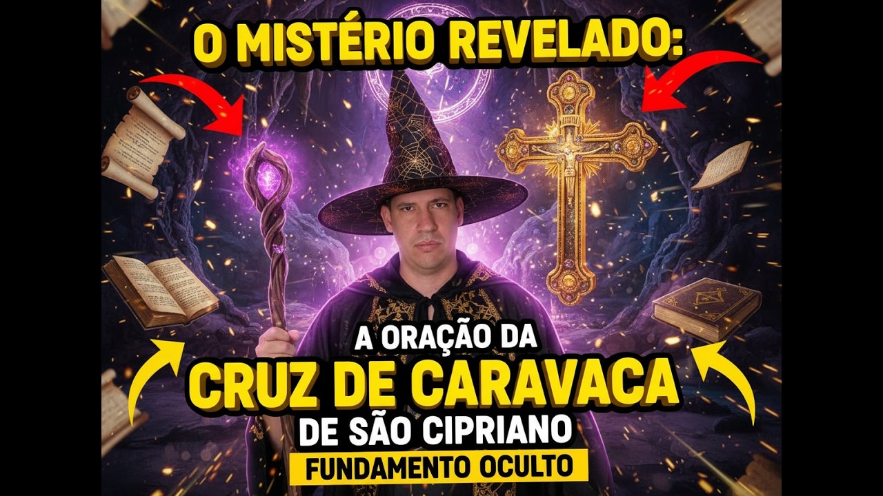 O MISTÉRIO REVELADO: A Oração da Cruz de Caravaca de São Cipriano (Fundamento Oculto)