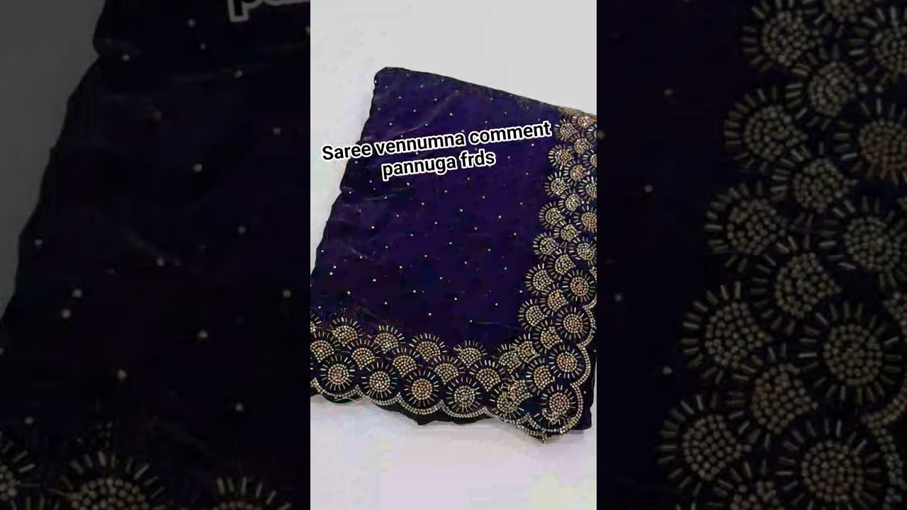 saree vennumna comment pannuga frds ❤️NEW LAUNCE ON DEMAND*1st quality space silk fabric price*1190*