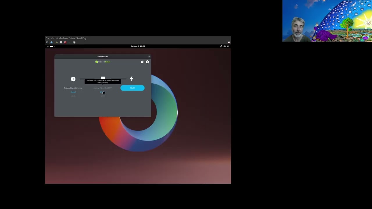 Burn ISO with Etcher