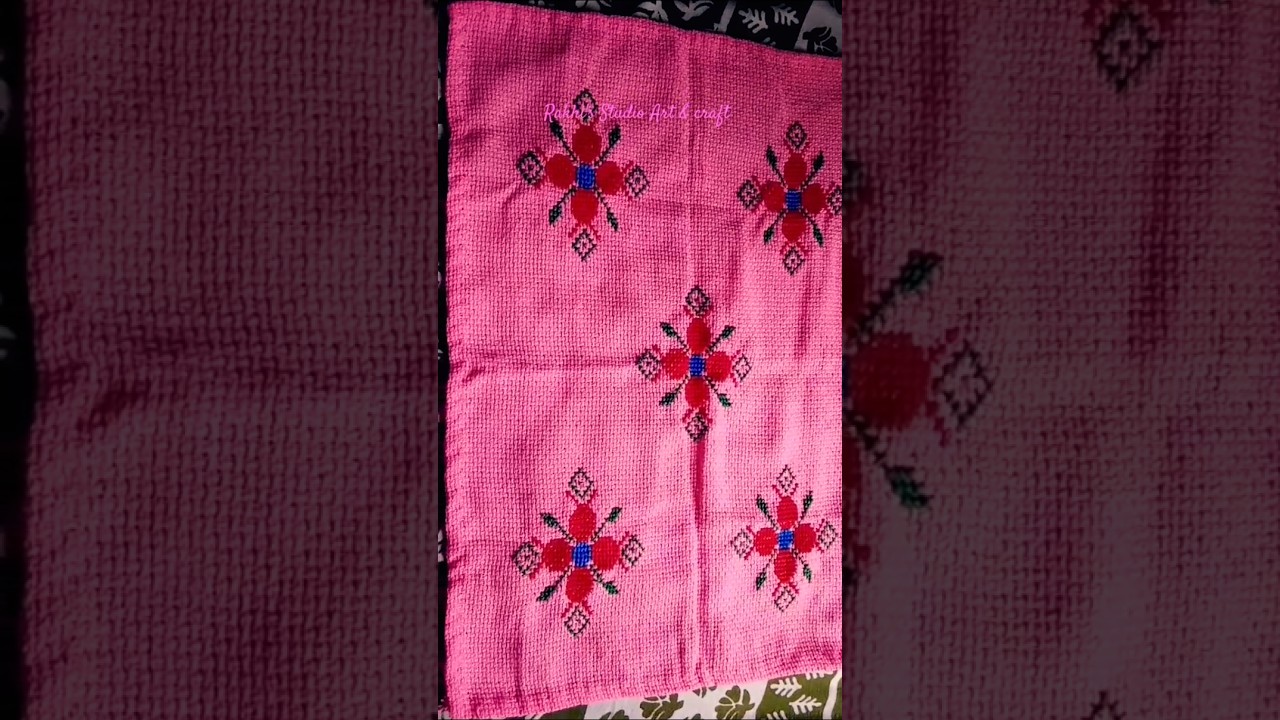 Tray cloth make. Rakhi's Studio Art & craft 🎨🎨.
