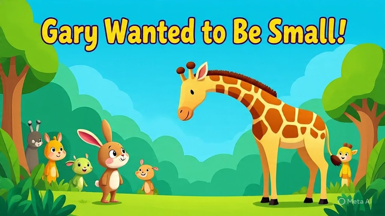 Gary the Giraffe Who Wanted to Be Small