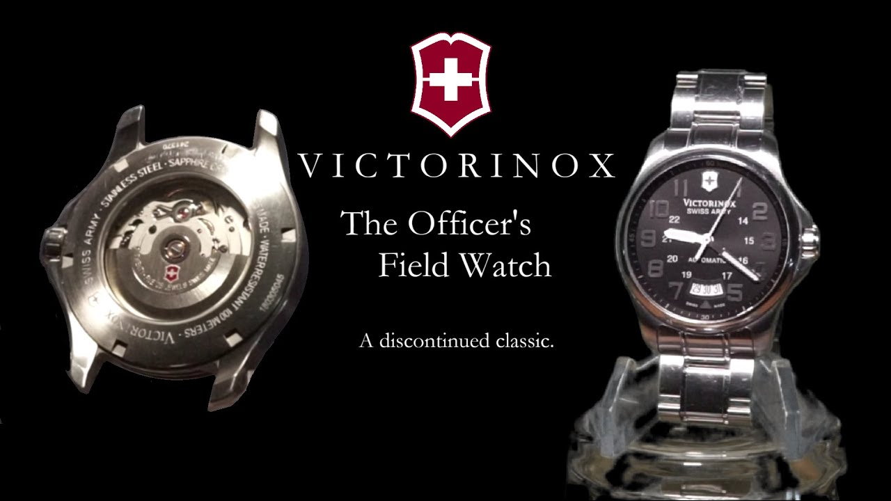 An Officer's Watch | A discontinued classic from Victorinox