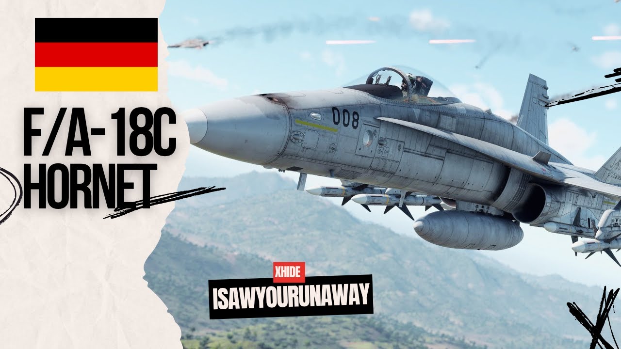 F/A-18C Hornet [E] - новый топ-прем пакет Германии. Смотрим в #warthunder
