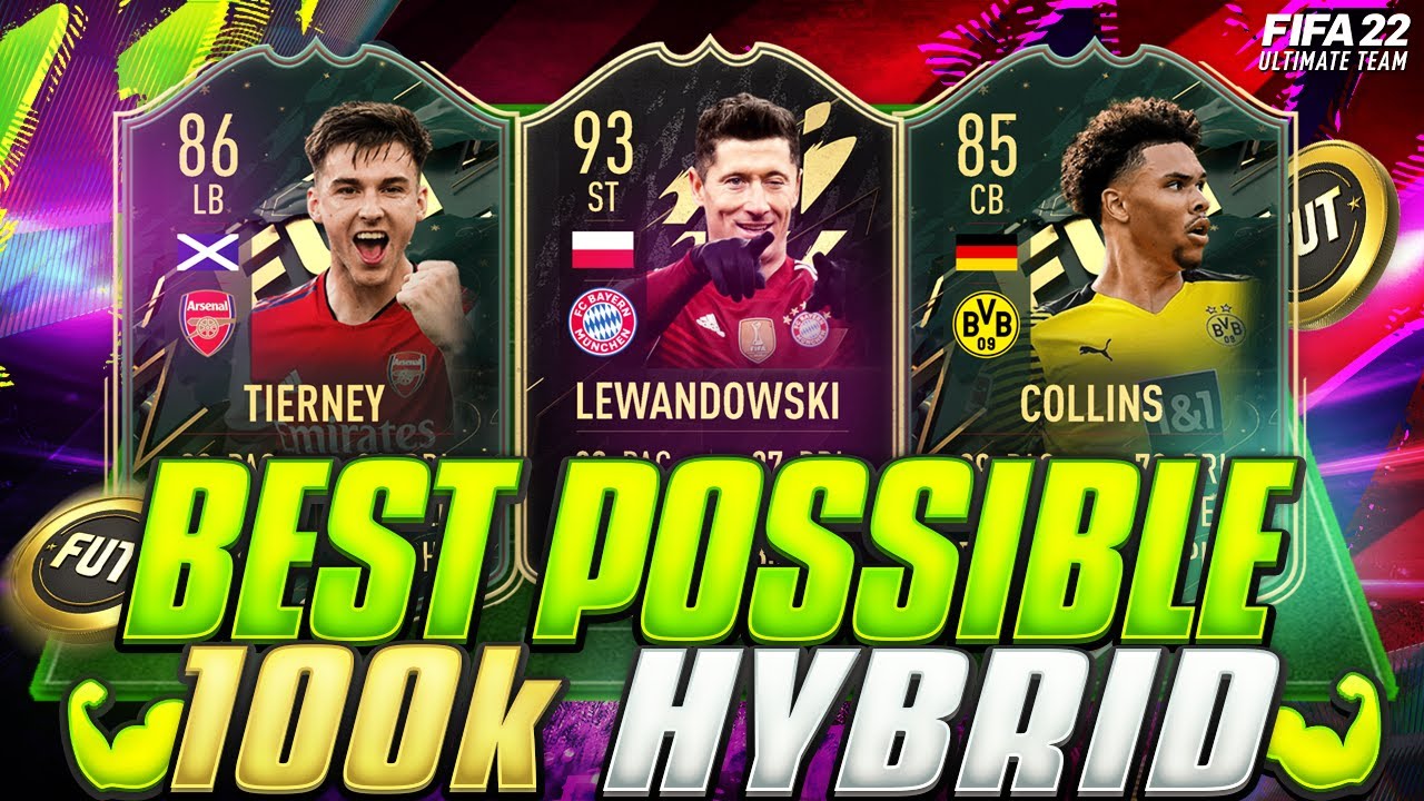 FIFA 22 | BEST POSSIBLE CHEAP OVERPOWERED 100K HYBRID EVER!✅ | 100K META TEAM | FUT 22 SQUAD BUILDER
