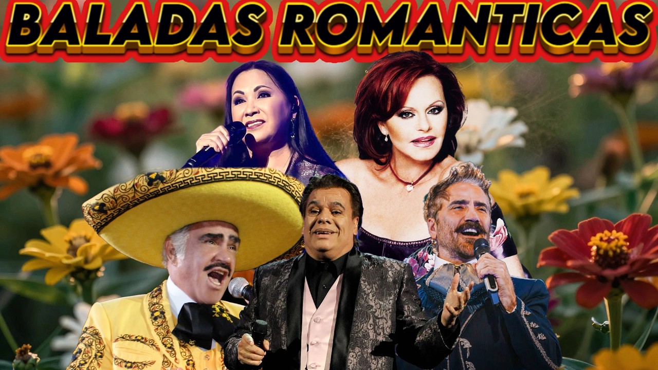 Leo Dan, Rocío Dúrcal & Juan Gabriel 🌹 Mix de Baladas Románticas y Rancheras Inmortales #s33
