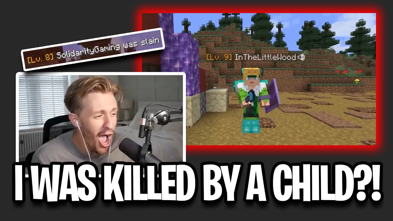 Солидарность убита в прямом эфире в Minecraft ребенком Мартина