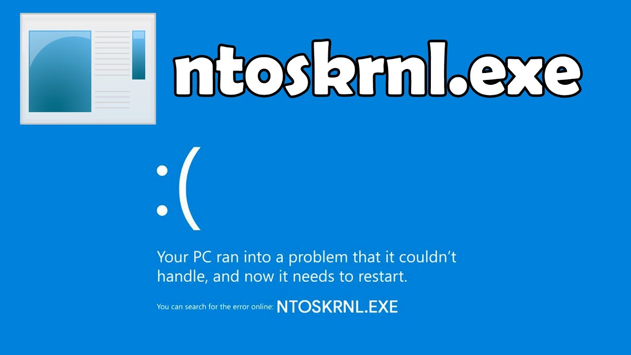 Základ celého Windows - ntoskrnl.exe
