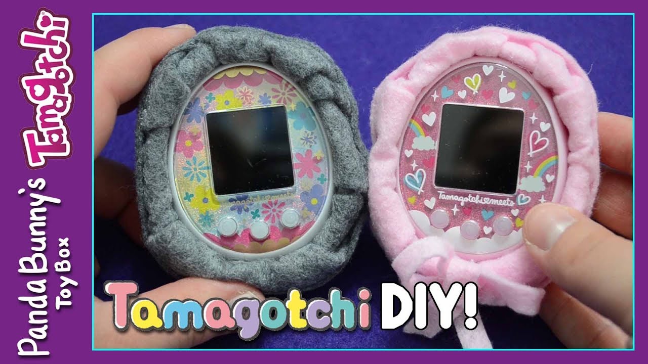 DIY No Sew Tamagotchi Case! | PandaBunny