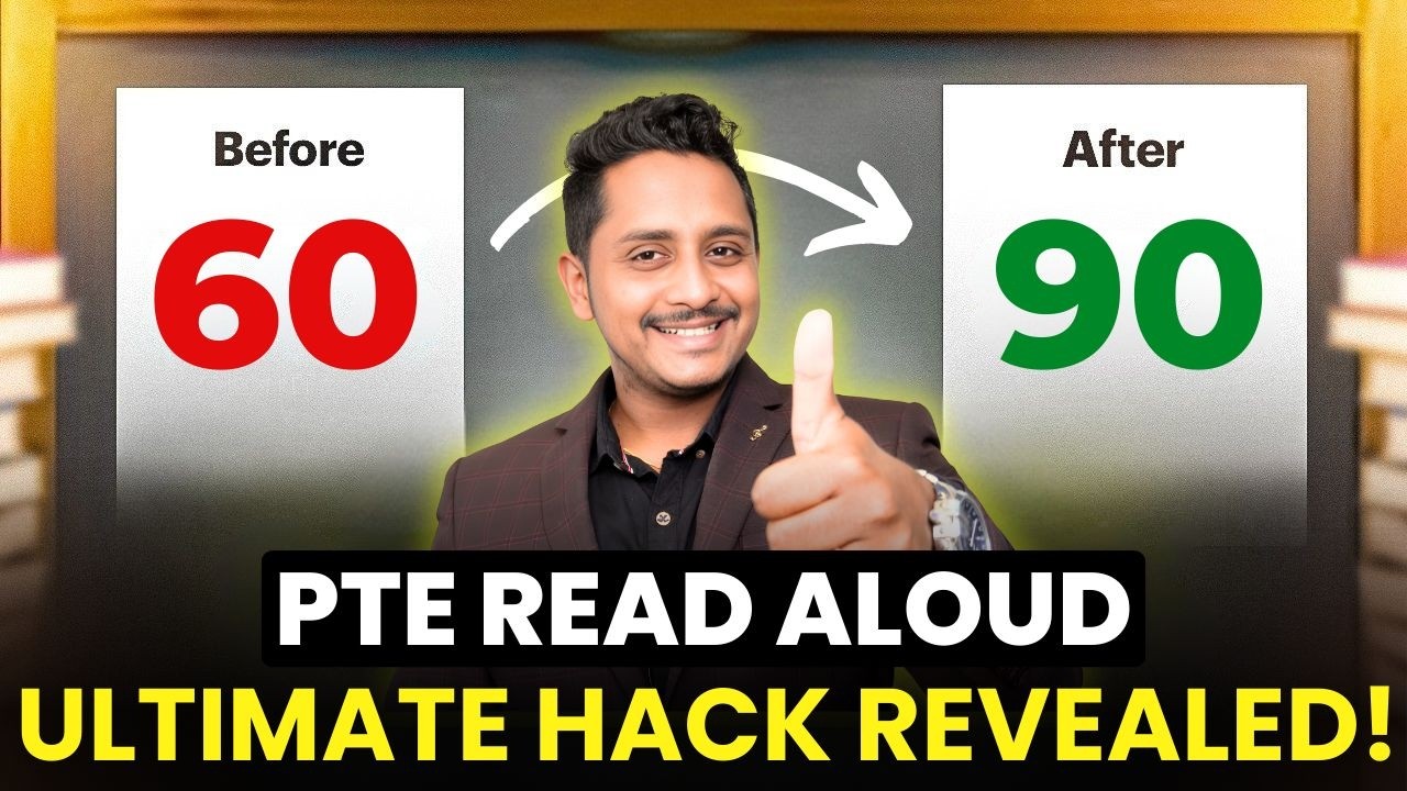 PTE Read Aloud: The Ultimate Hack to Reach 60 to 90 Out of 90!