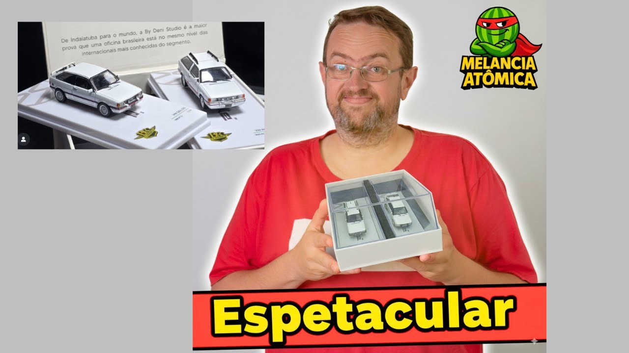 O INÉDITO que TODOS esperavam! BR Classics lança Box Gol GTI & Parati GTI 1:64