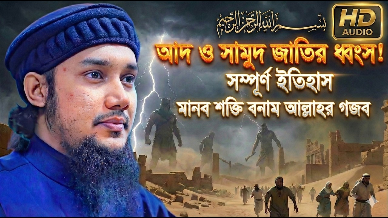 শক্তিশালী আদ ও সামুদ জাতি যে কারণে ধ্বংস হয়েছিল: কুরআনের ভয়ংকর কাহিনী | Abu Taha Adnan New Waz