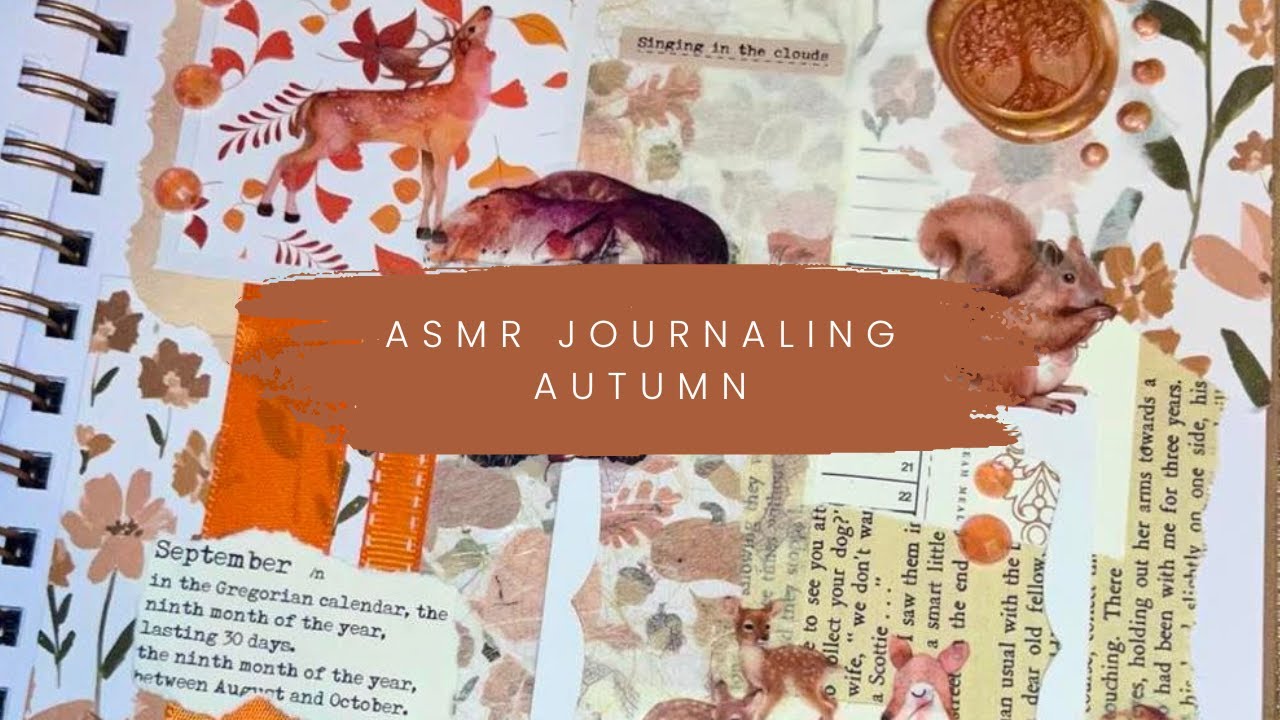 ASMR Journaling | Autumn | The Juliet Journal Official