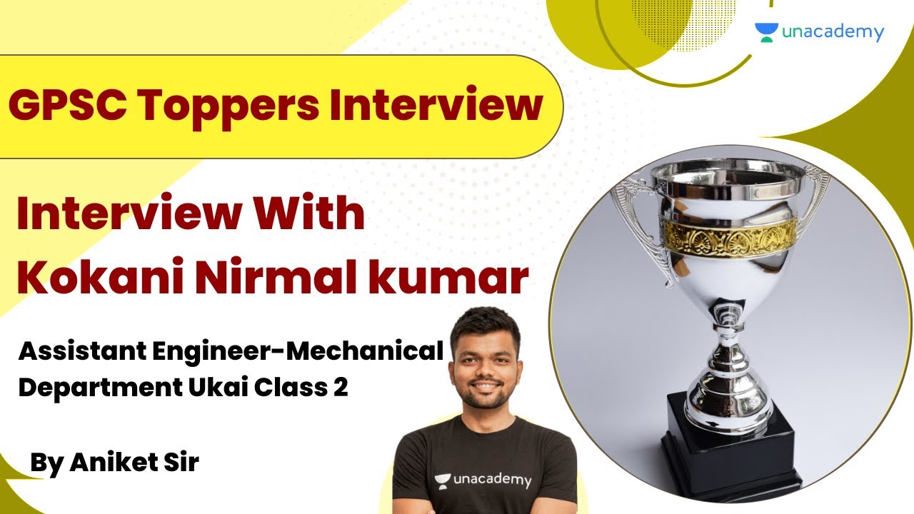 Interview With Kokani Nirmal kumar Assistant Engineer-Mechanical Department Ukai | Aniket Sir