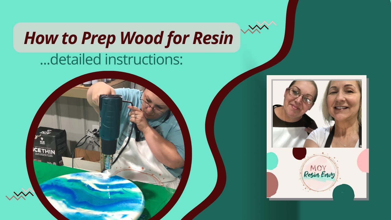 How to Prepare Wood for Resin Art