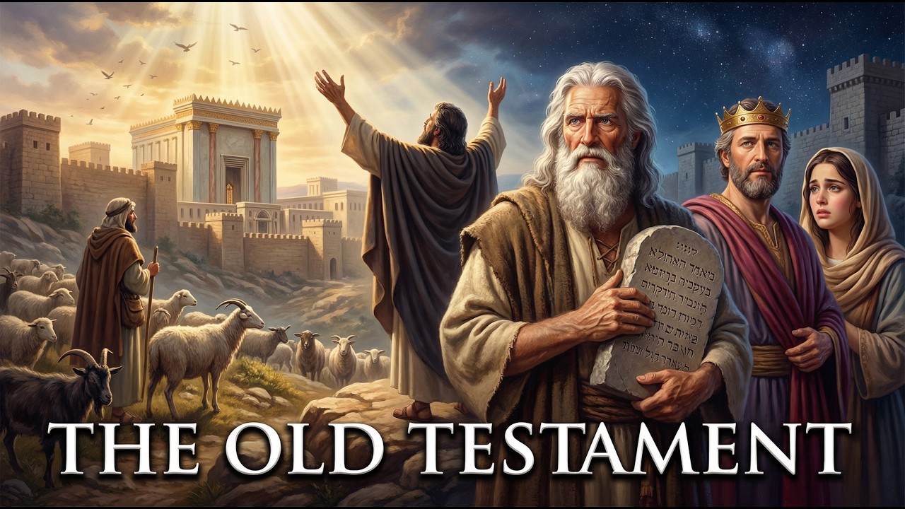 The COMPLETE Story of the Old Testament | Bible Stories to Fall Asleep To