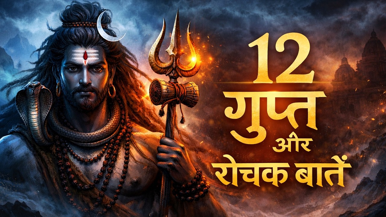 🔴 भगवान शिव के 12 गुप्त रहस्य जो ग्रंथों में छुपे हैं Part 1 | 12 Mysterious Facts About Lord Shiva