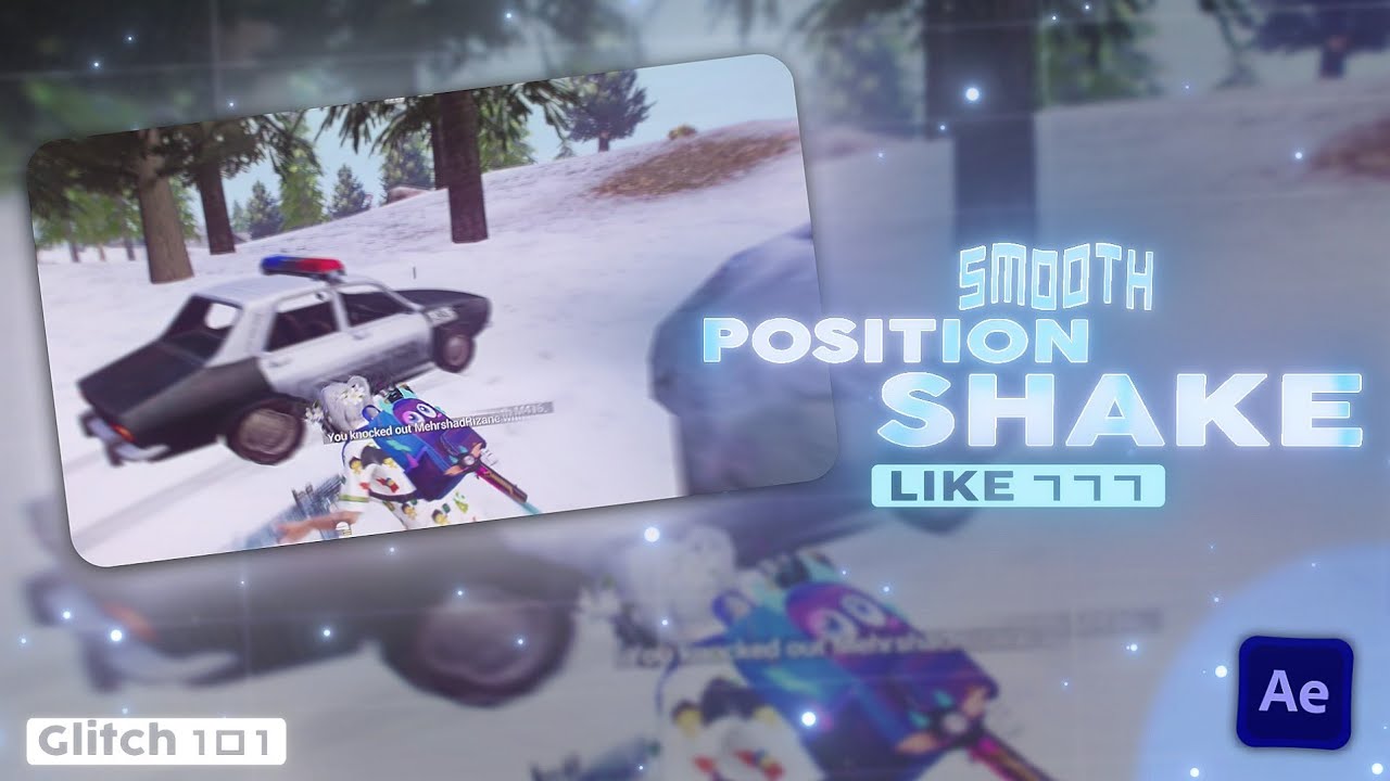 Smooth Position Shakes + Transitions Like @777yt  | After Effects ( Free Project File )
