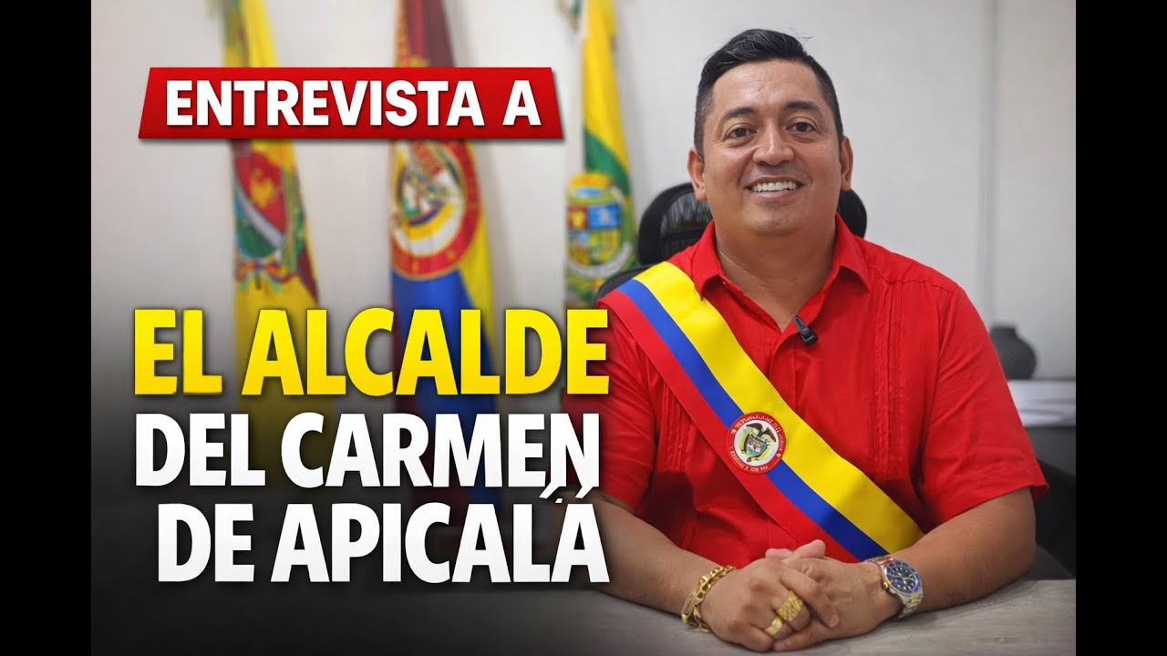 Entrevista al alcalde de Carmen de Apicalá | Obras clave para el municipio