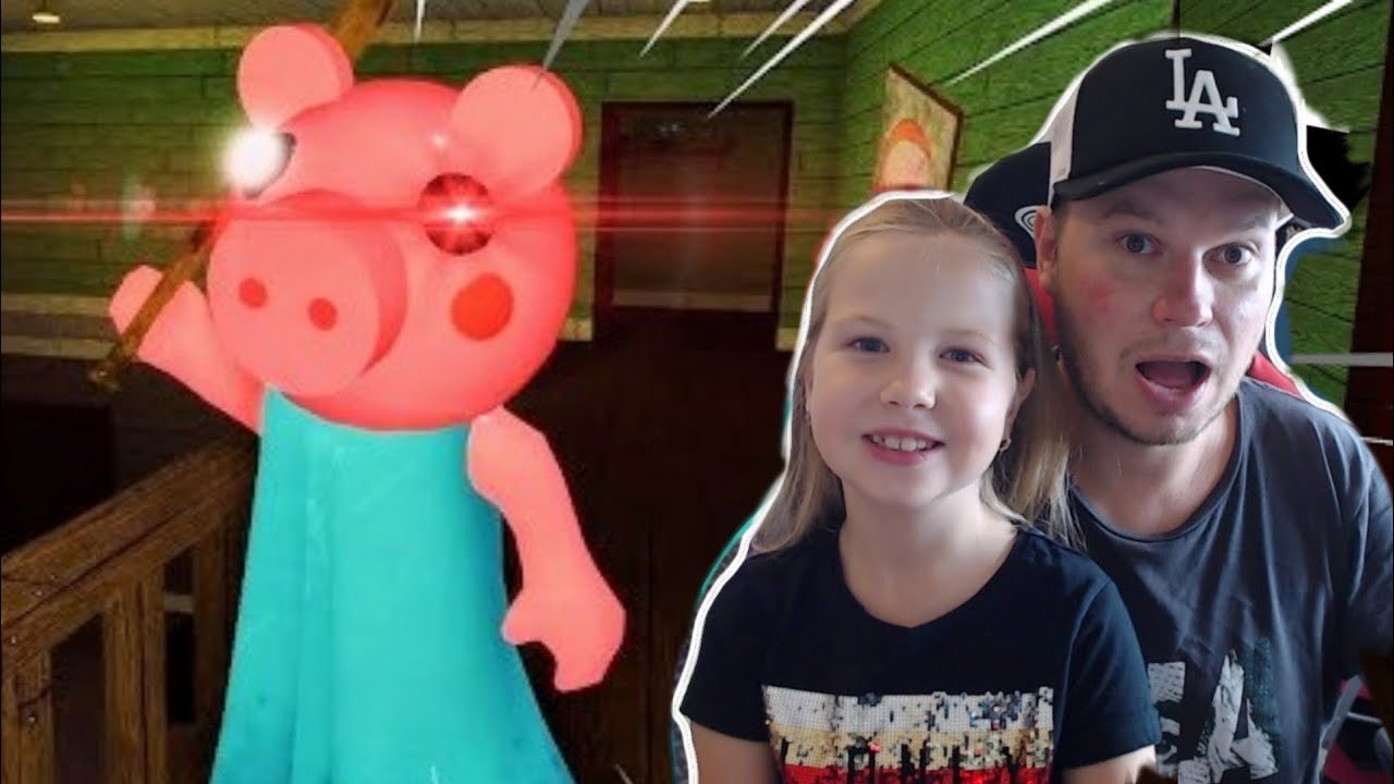MYSLEL SI ŽE NÁS PŘEKVAPÍ  - Piggy [ALPHA] Roblox | Tatínek a Barunka