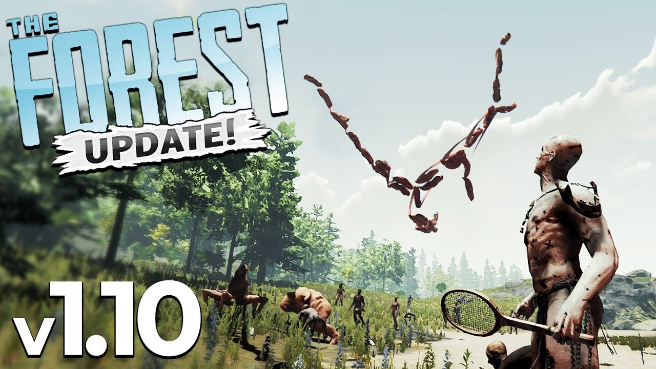 NEW FLYING MUTANT, CAR, TV & A PET DOG! | The Forest Update Part 3 (v1.10)
