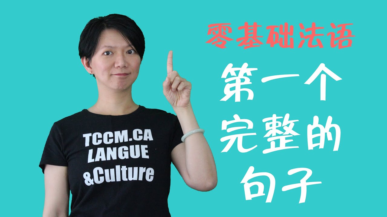 法语入门语法 | 我是，你是