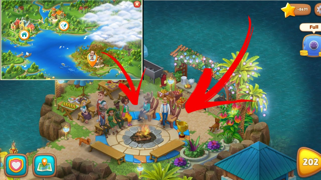 Gardenscapes full map unlocked || Gardenscapes full tour