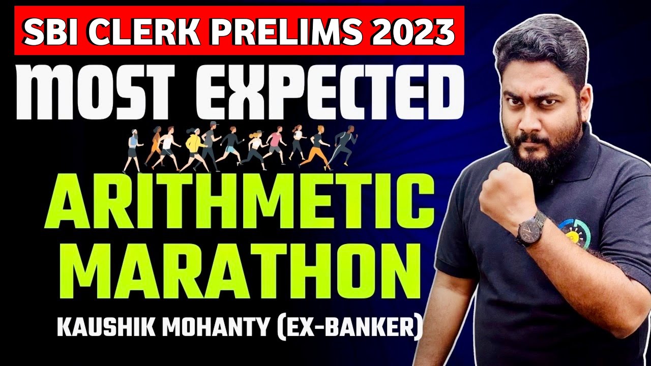 SBI Clerk Prelims 2023 Most Expected Arithmetic Marathon || Unique Shortcut Techniques & Approach ||
