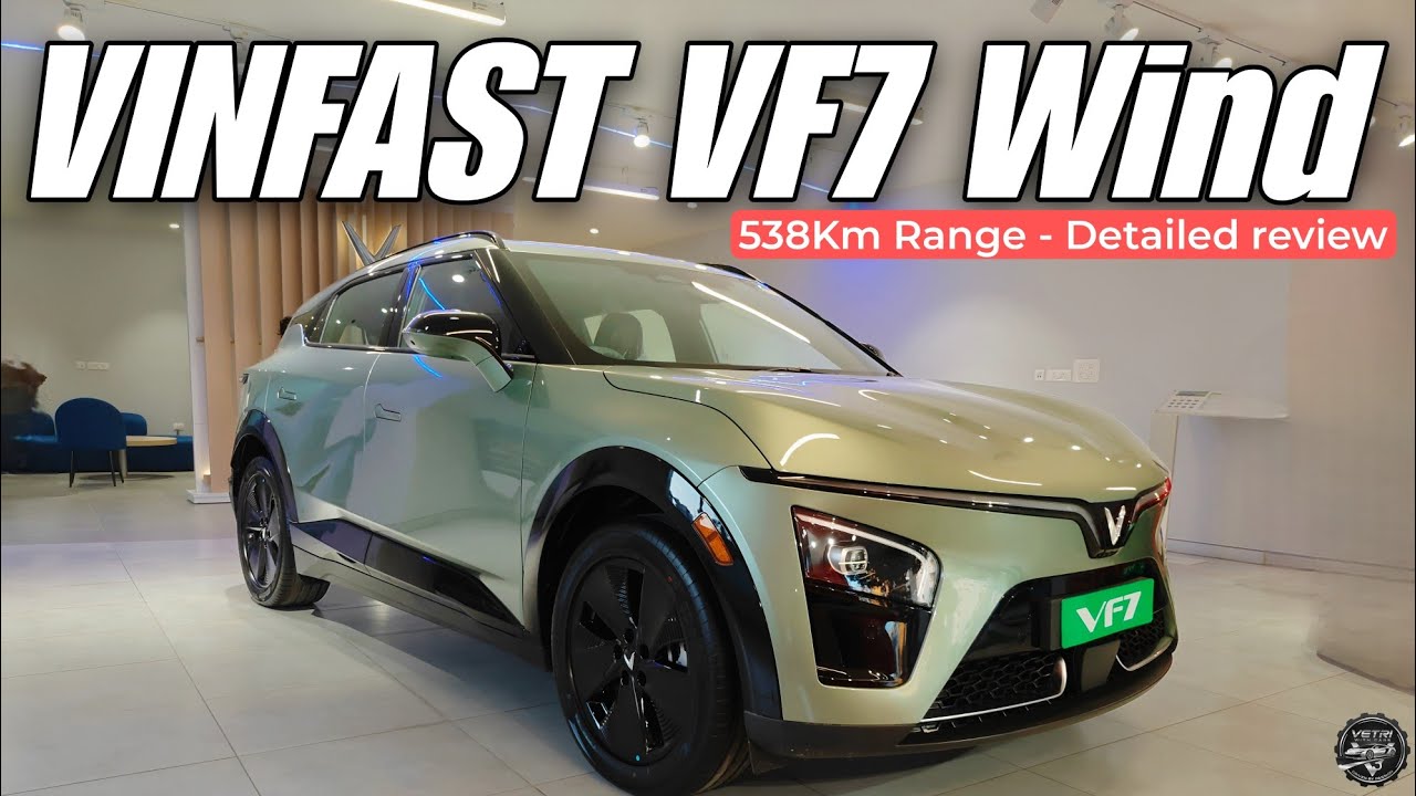 Подробный обзор Vinfast VF7 🔥 Запас хода 538 км на одной зарядке