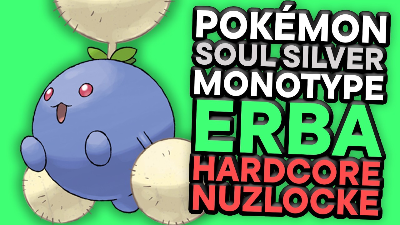 Puoi FINIRE POKÉMON SOUL SILVER con SOLO POKÉMON di TIPO ERBA in HARDCORE NUZLOCKE?