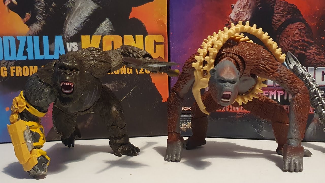 DOUBLE MONKE Reviewing The Not S.H.Monsterarts Kong And Skar King Bootlegs