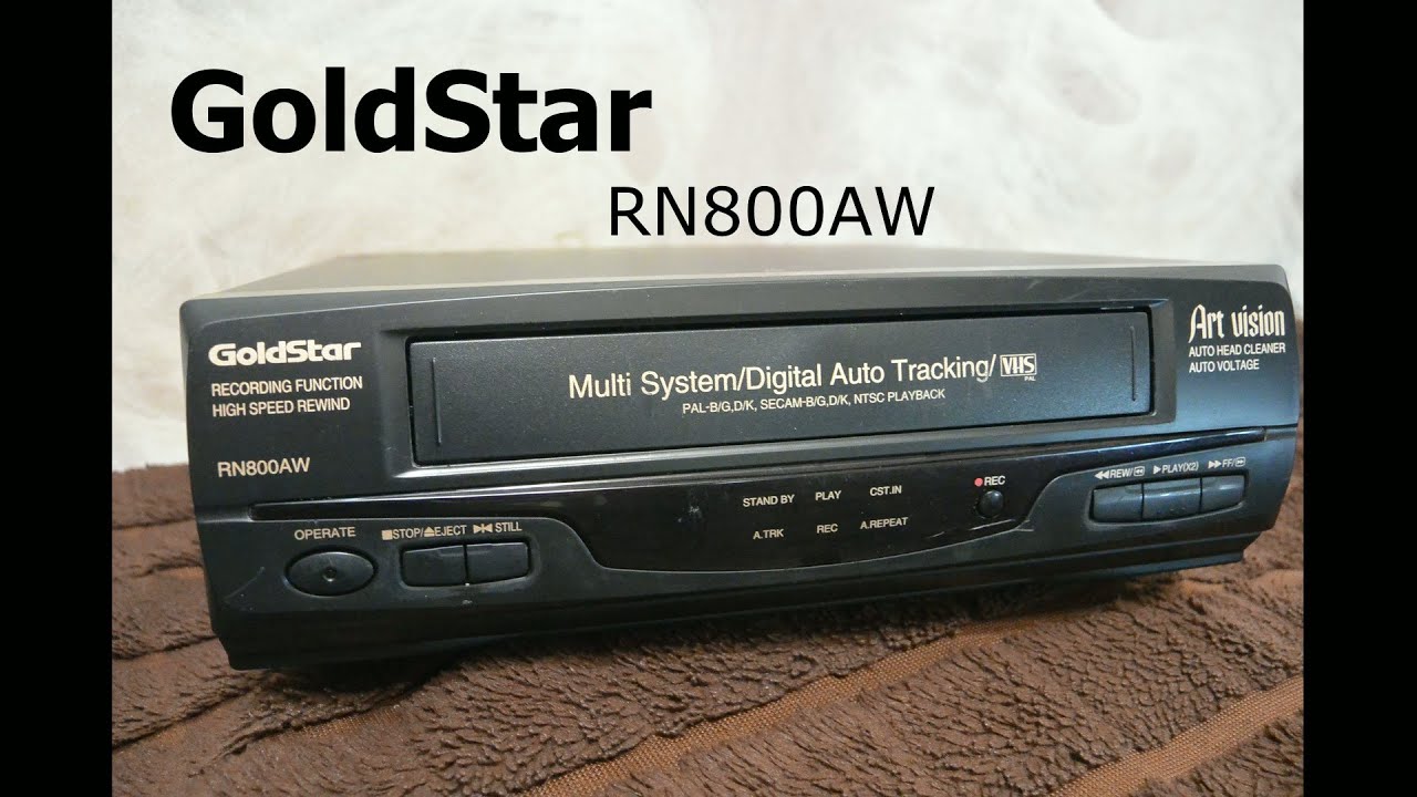 GoldStar  RN 800 AW / Видео плейер середины 90-х.