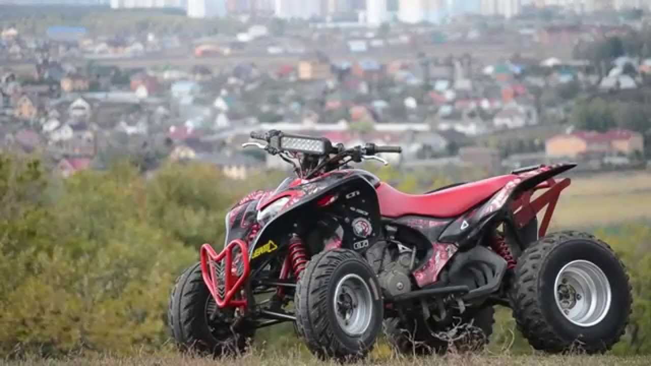 Test drive Honda trx 700xx