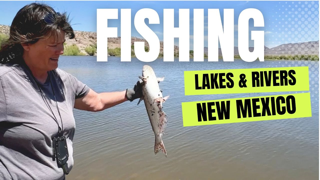 Fishing on the Rio Grande River and Caballo Lake New Mexico - S8.E43