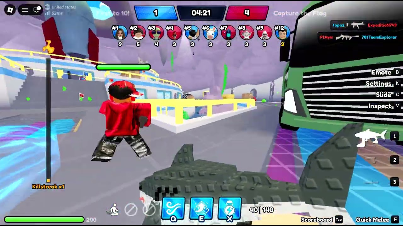 this video I play Hypershot and start the match with 10 kills 🔥  how many can  you get.