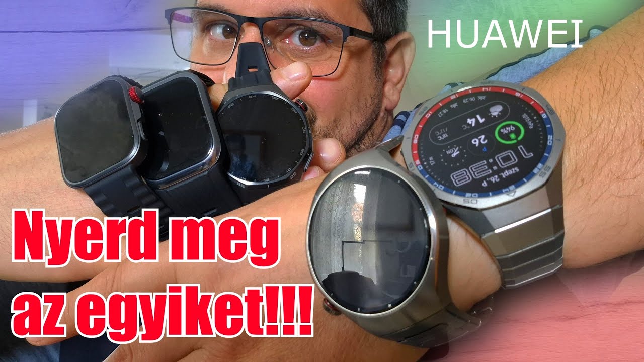 A NAGY okosóra összehasonlító! A Huawei legjobbjai + Hatalmas Nyereményjáték!