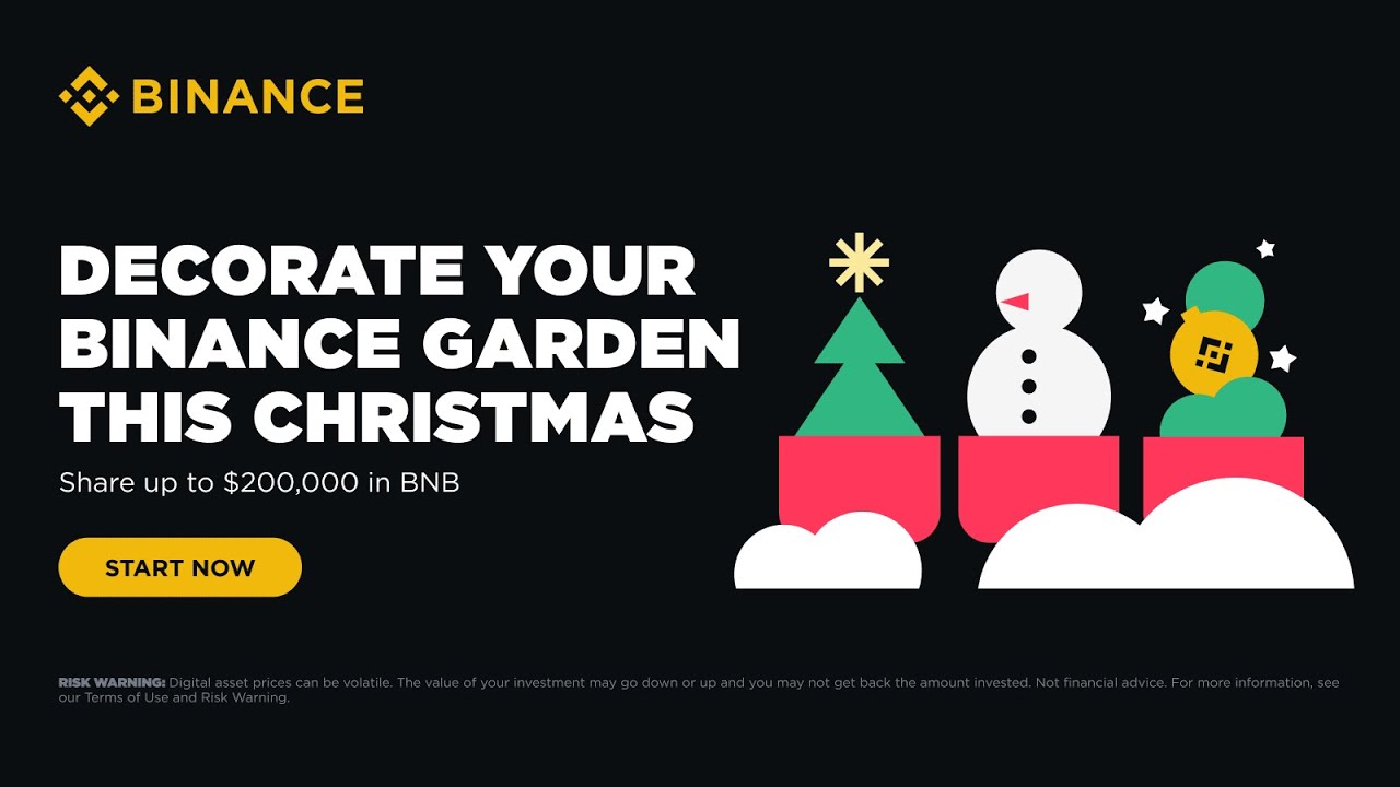 BinanceSeason Christmas Event 2024: Win Up to 200,000 BNB by Decorating Your Binance Garden | INEHub