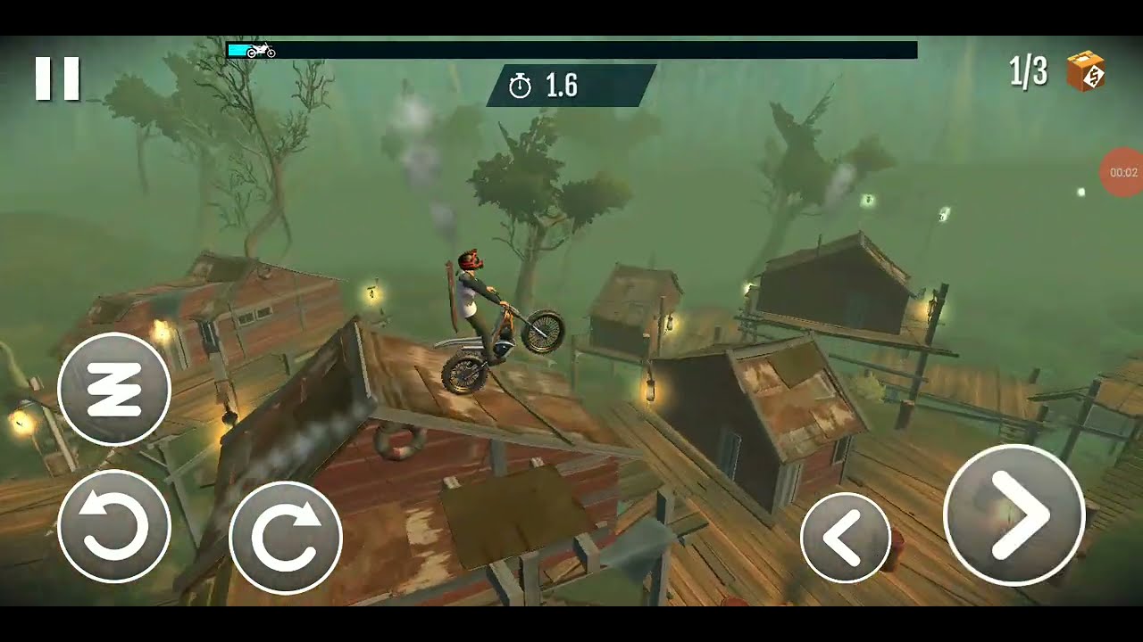 STUNT BIKE EXTREME LEVEL 149 WETLANDS WHIRL IN SWAMP