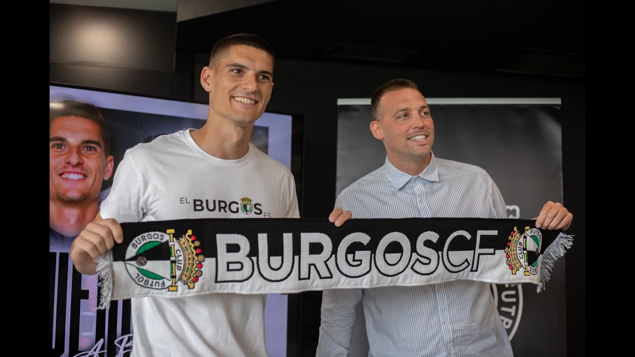 Presentaci&oacute;n de Ander Cantero como nuevo jugador del Burgos Club de F&uacute;tbol 🧤