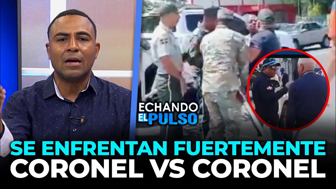 Mira como 2 coroneles se enfrentan frente a Salud Pública | Echando El Pulso