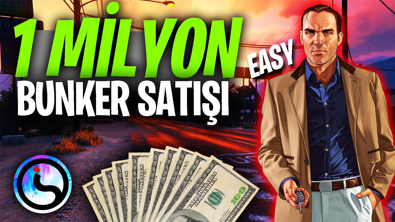 EN KOLAY 1 MİLYON 'du ! GTA 5 ONLİNE BUNKER SATIŞI ? | Para Nasıl Kasılır