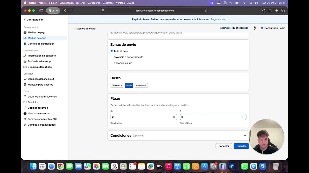EP8 | CURSO de ECOMMERCE 2026 - Creando y seteando tu TIENDA completa (TiendaNube)