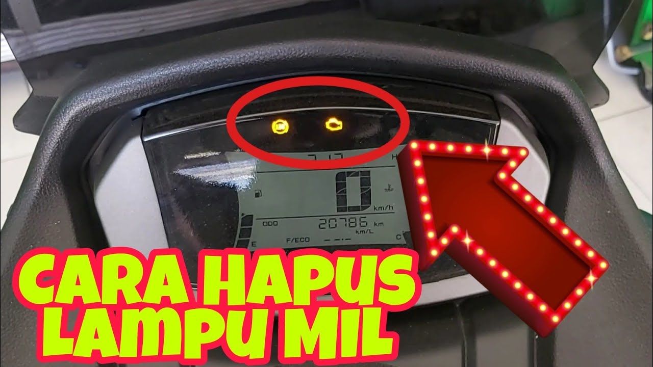 Di Bengkel Umum, Cara Hapus Lampu MIL Kerusakan di Motor All New Nmax 2020