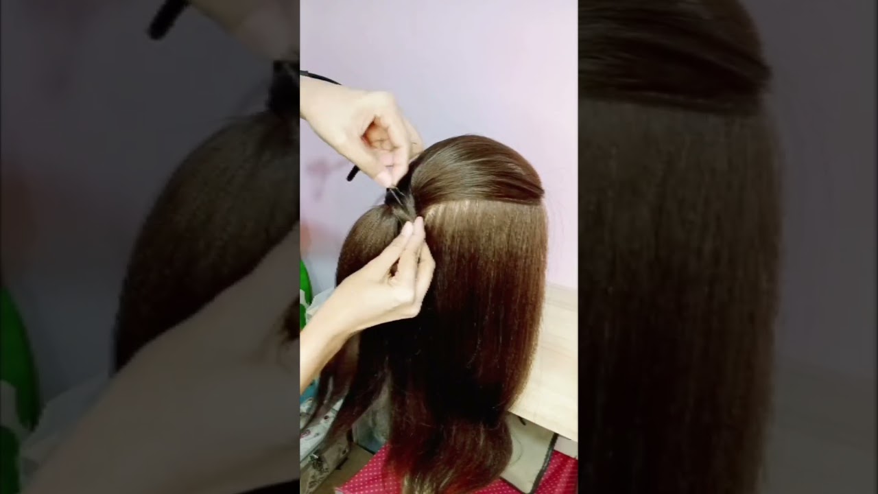easy hairstyle idea for you #quickandeasyhairstyles 