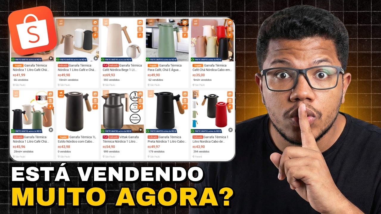 SHOPEE: Encontrei um Produto que Vende Rápido?
