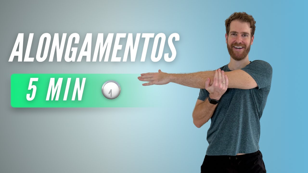 5 MINUTOS DE ALONGAMENTOS DE CORPO INTERO PARA RELAXAMENTO - faça depois de cada treino