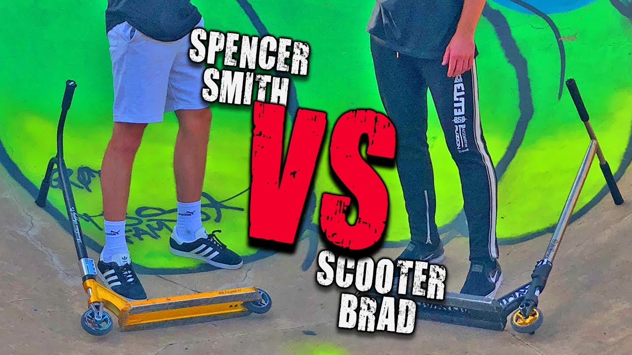 CHILL GAME OF SCOOT *Scooter Brad vs Spencer Smith*