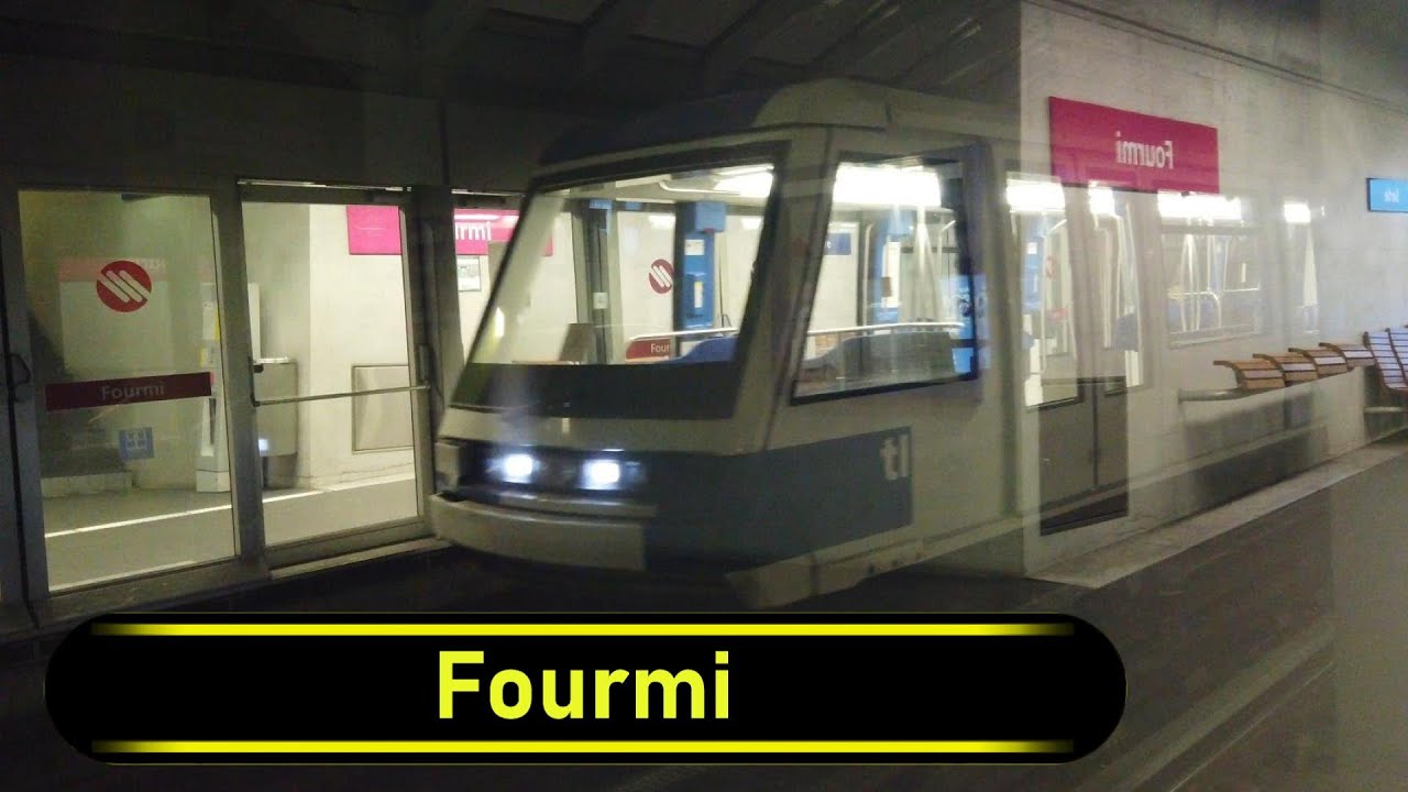 Metro Station Fourmi - Lausanne 🇨🇭 - Walkthrough 🚶
