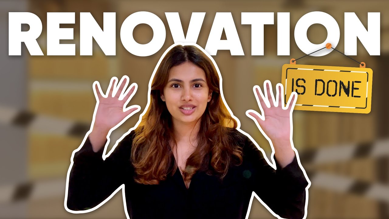 Renovation Is Done!!! *LIVING ROOM REVEAL* | Aashna Hegde