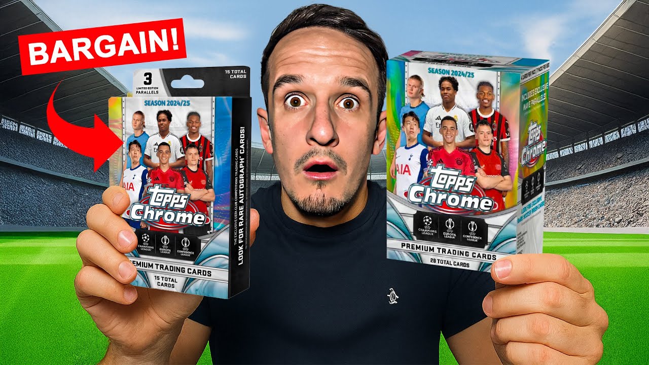 Открытие Topps *ЛУЧШЕЕ КАЧЕСТВО* Хромированные коробки UCC