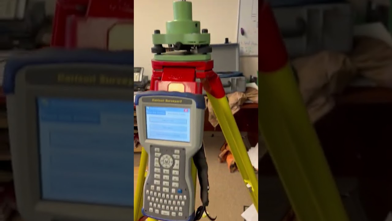 SP80 Base Setup & raw logging with Carlson Surveyor II